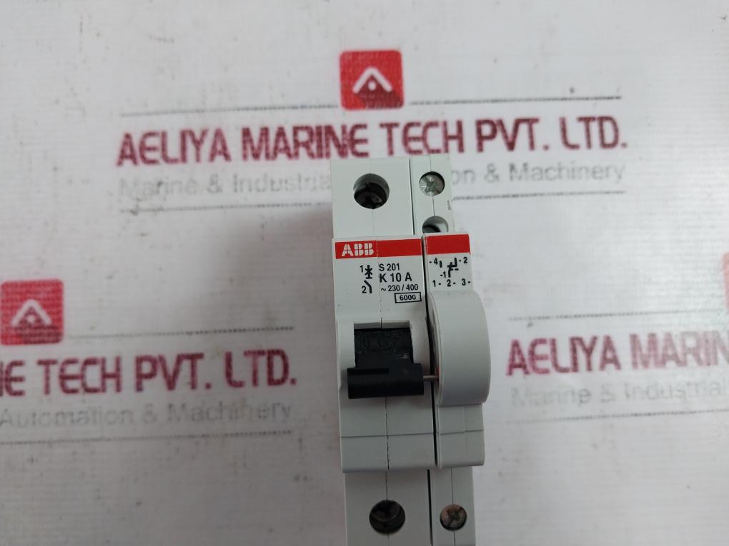 Abb S 201 Thermal Magnetic Circuit Breaker 253/400V Ac