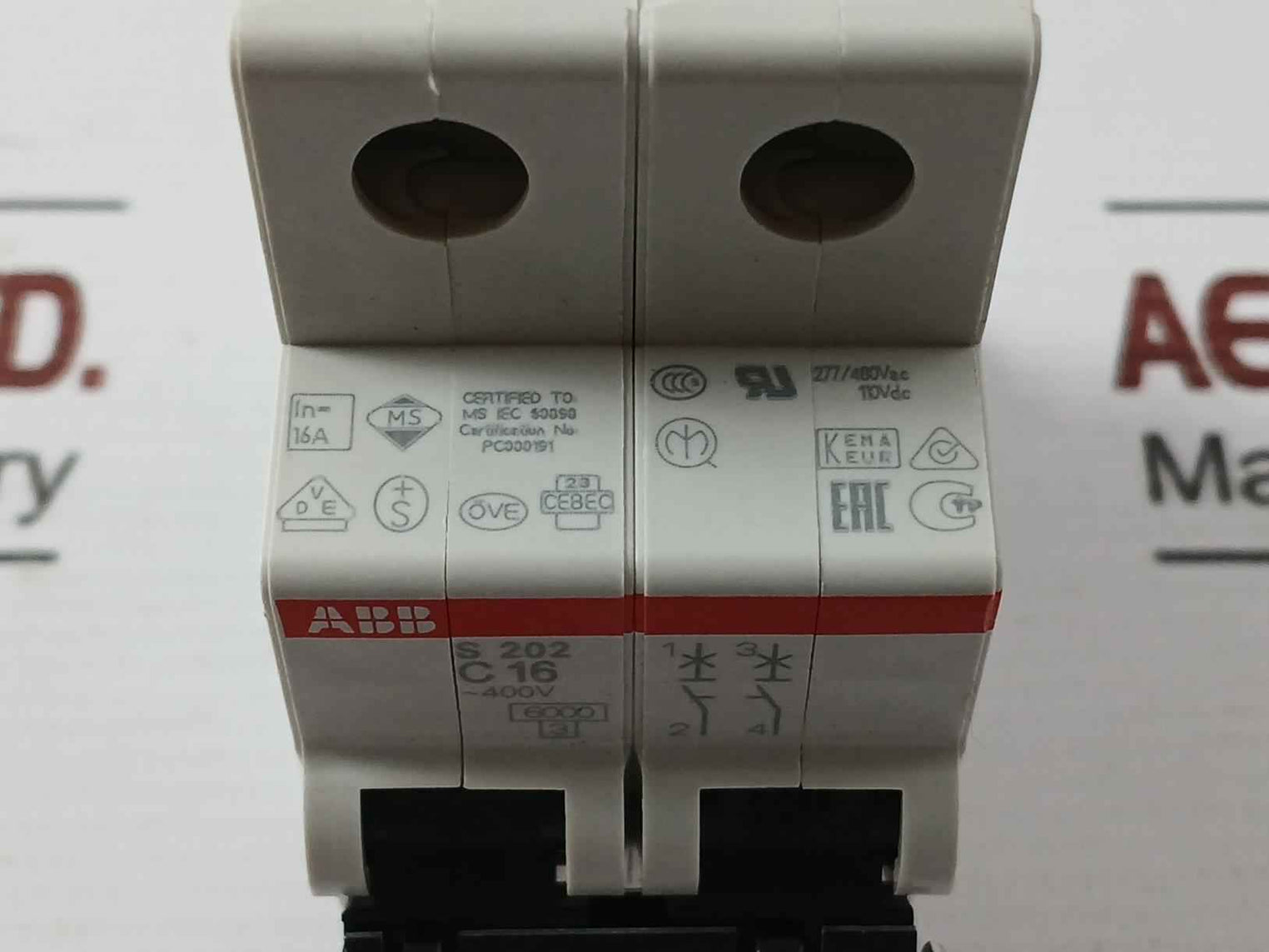 Abb S 202-c 16 Miniature Circuit Breaker