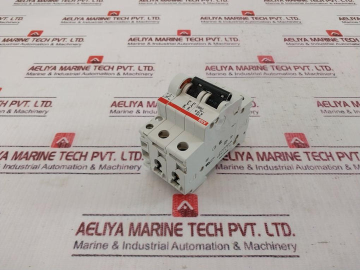 Abb S202-k16A Two Pole Miniature Circuit Breaker 253/440 V Ac