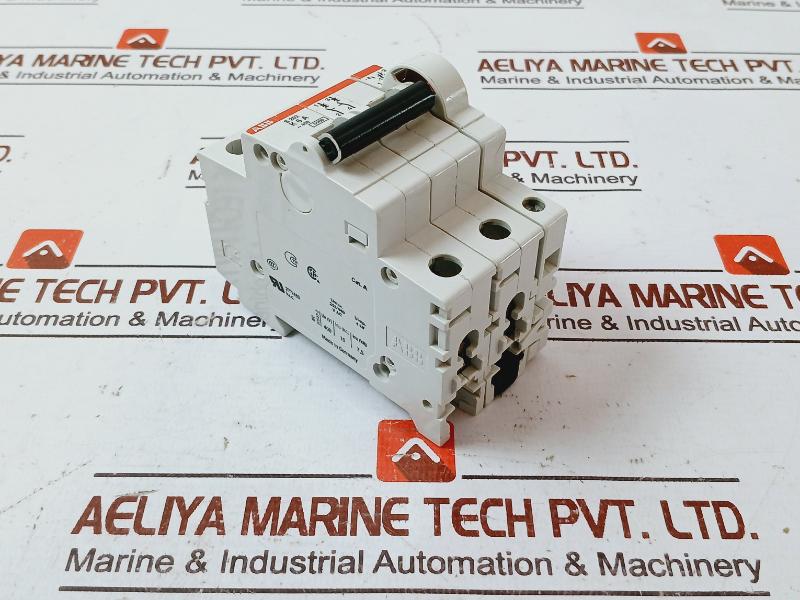 Abb S202-k6a 2 Pole Circuit Breaker 253/440v Ac