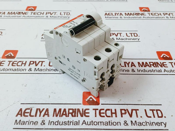 Abb S202-k6a 2 Pole Circuit Breaker 253/440v Ac