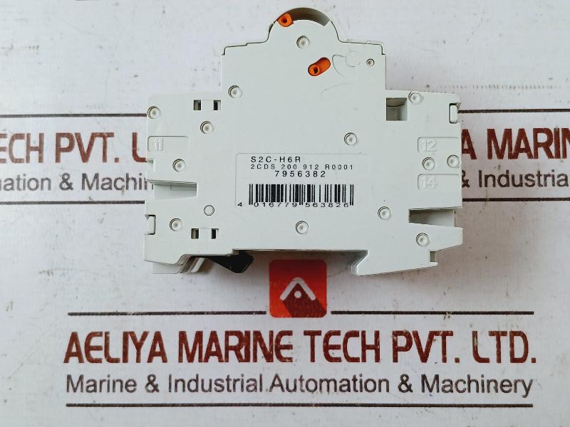Abb S202-k6a 2 Pole Circuit Breaker 253/440v Ac