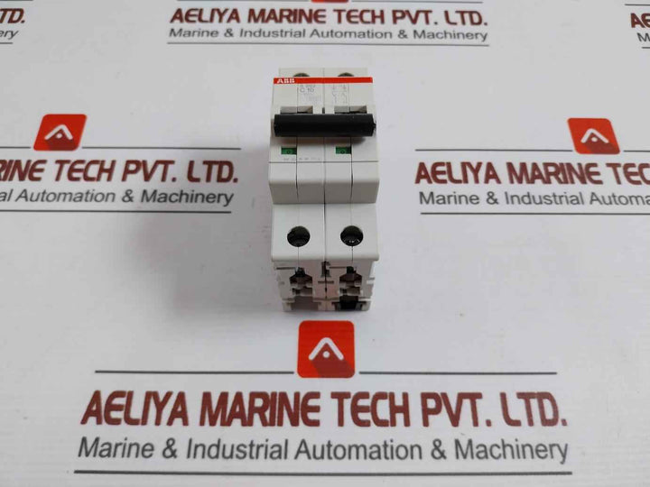 Abb S 202 C10 Miniature Circuit Breaker 277/480Vac 50/60Hz
