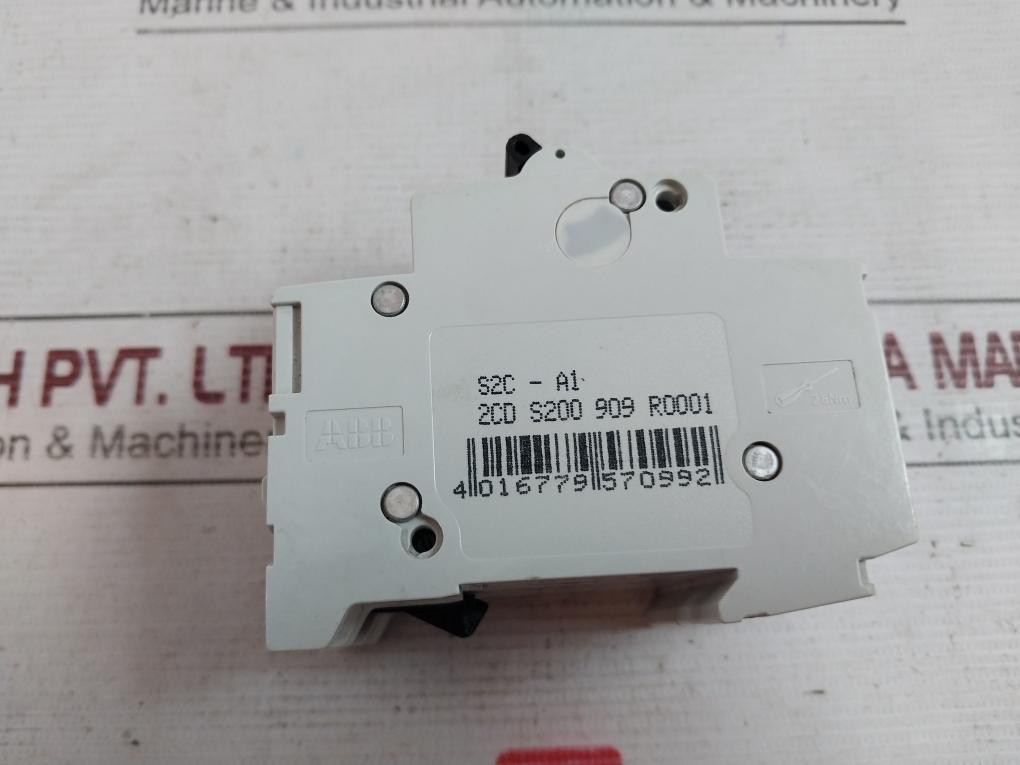 Abb S 202 M C 16 Miniature Circuit Breaker 12 60V 2Cd S200 909 R0001