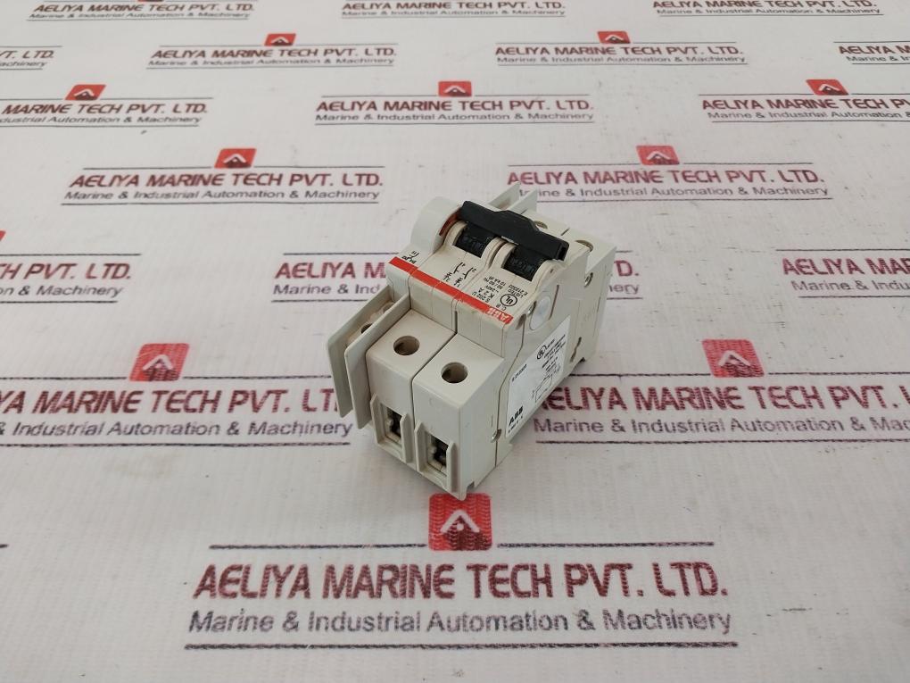 Abb S202U-k2A Circuit Breaker 2 Pole Unit 50/60 Hz E212323