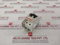 Abb S202U-k2A Circuit Breaker 2 Pole Unit 50/60 Hz E212323