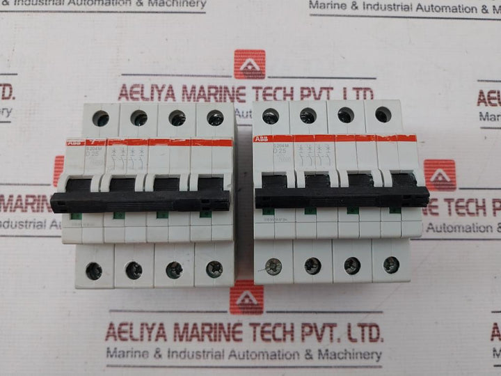 Abb S 204M Miniature Circuit Breaker Umax 440Vac Is/Iec 60898-1