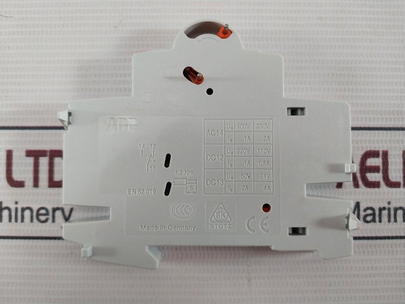 Abb S2C-h6R Auxiliary Contact 2Cds 200 912 R0001