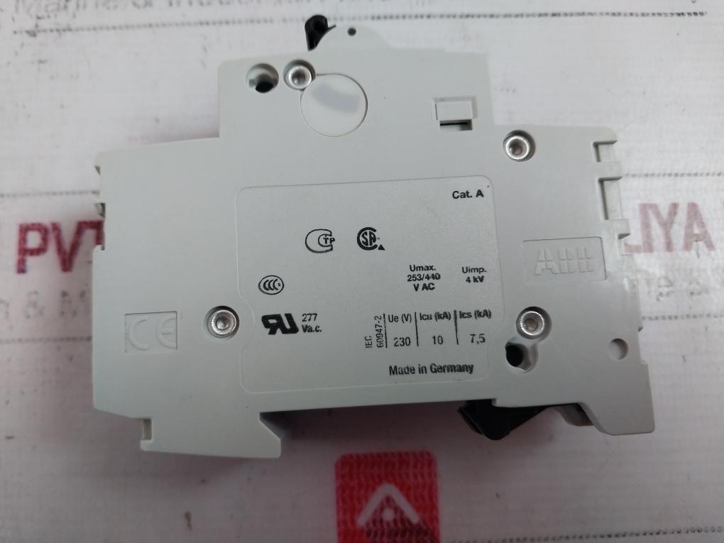 Abb S2C-h6R Auxiliary Contact Block S201 230/400V Iec 60947-2