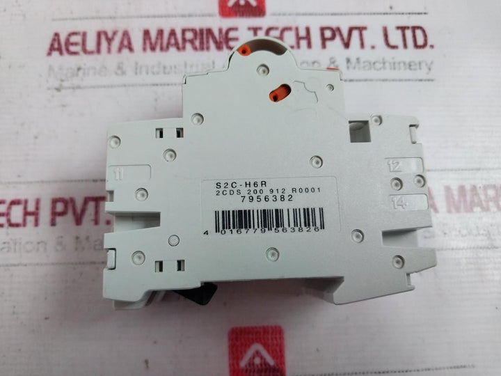 Abb S2C-h6R Auxiliary Contact Block S202 400V Iec 60947-2