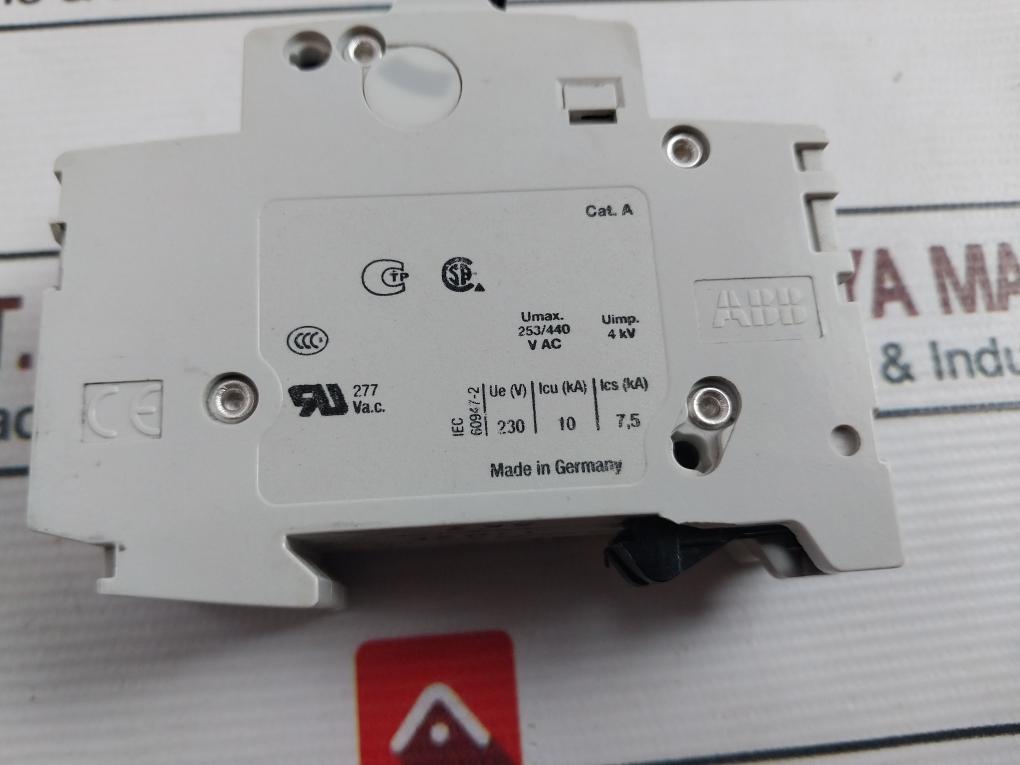 Abb S2C-h6R Circuit Breaker 253/440 Vac