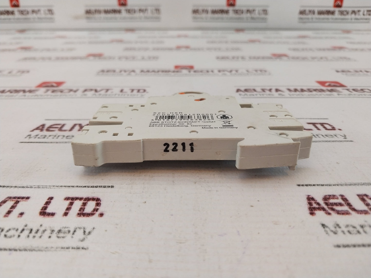 Lot Of 5X Abb S2C-h6R Auxiliary Contact Block 400V/230V 1A/2A 2Cds200912R0001