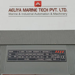 Abb 690V 400A Molded Case Circuit Breaker S5H 2P & 3P
