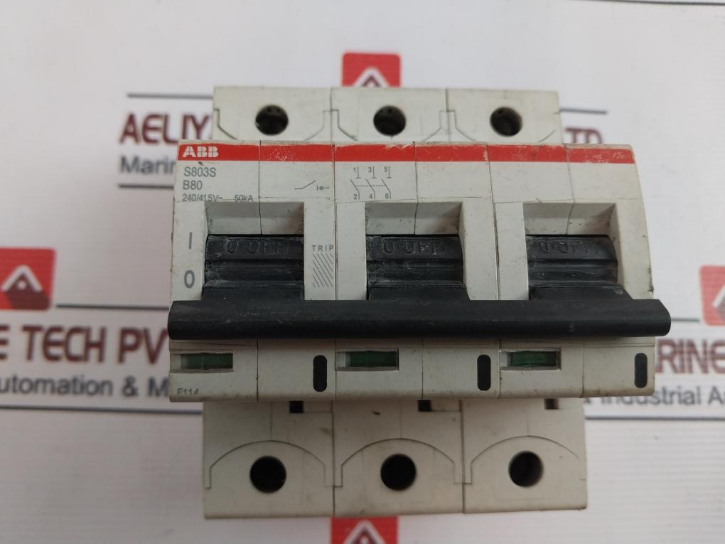 Abb S803S B80 Circuit Breaker 50/60Hz