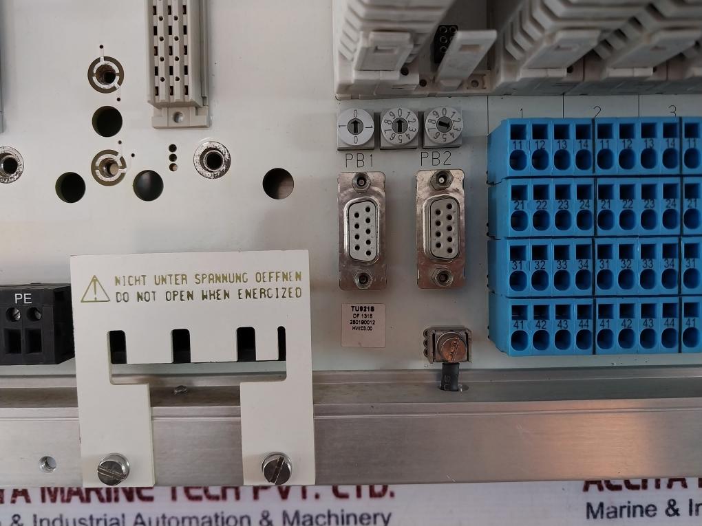Abb S900 Termination Unit Input/Output Module 710-750Mw 280190012 Hw 03.00