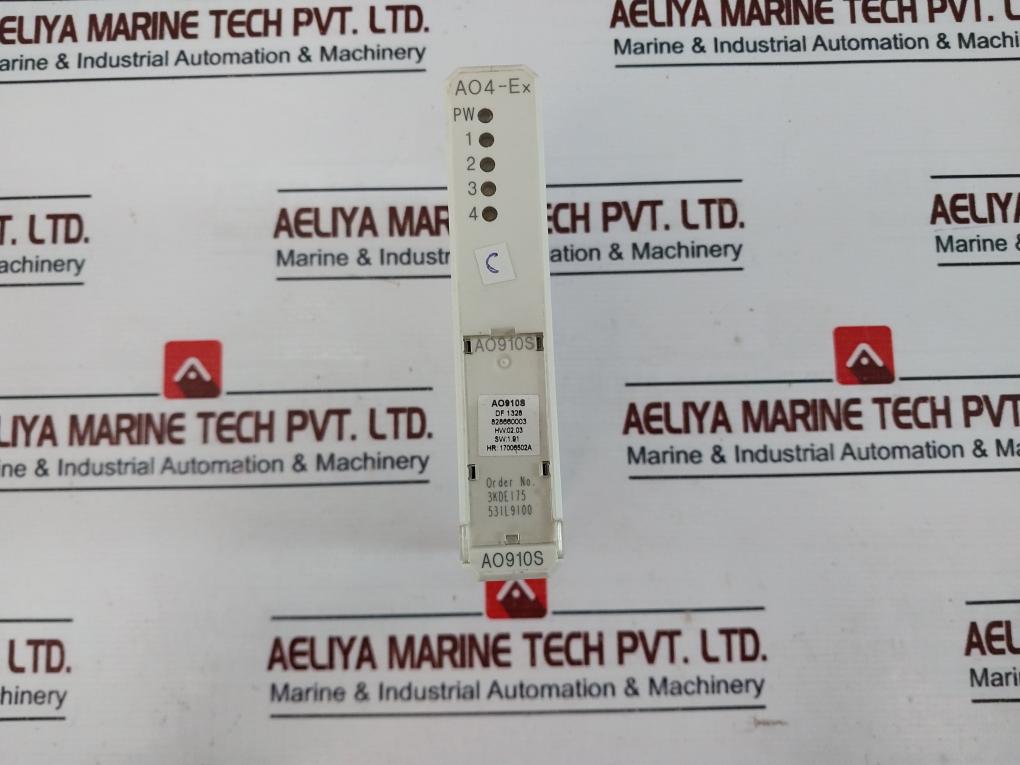 Abb S900 Termination Unit Input/Output Module 710-750Mw 280190012 Hw 03.00