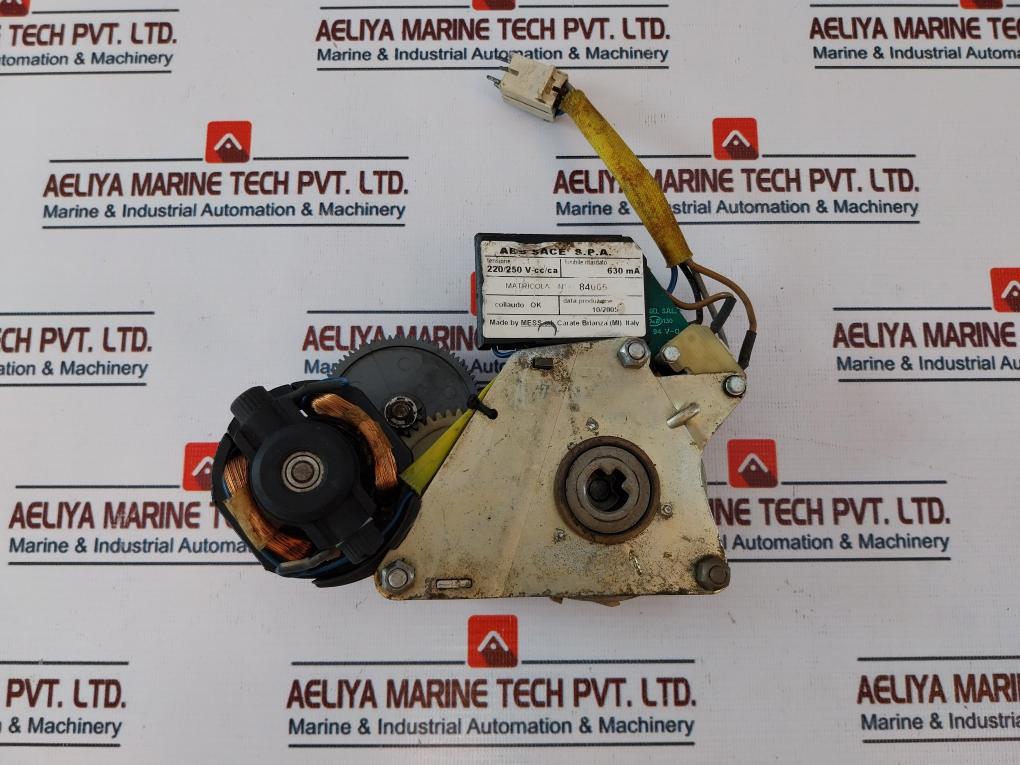 ABB Sace 220/250 V-CC/CA Geared Motor Device 630 MA