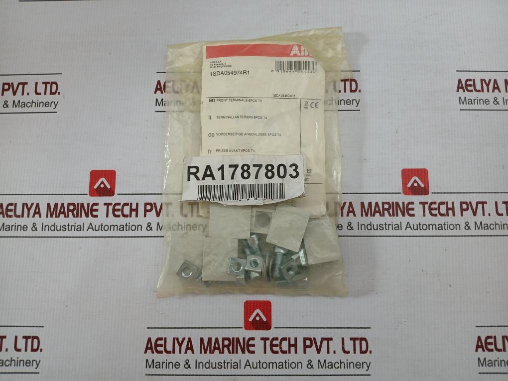 Abb 3-pole Circuit Breaker 1000V/50-60Hz Part No Sace Tmax T4V 250