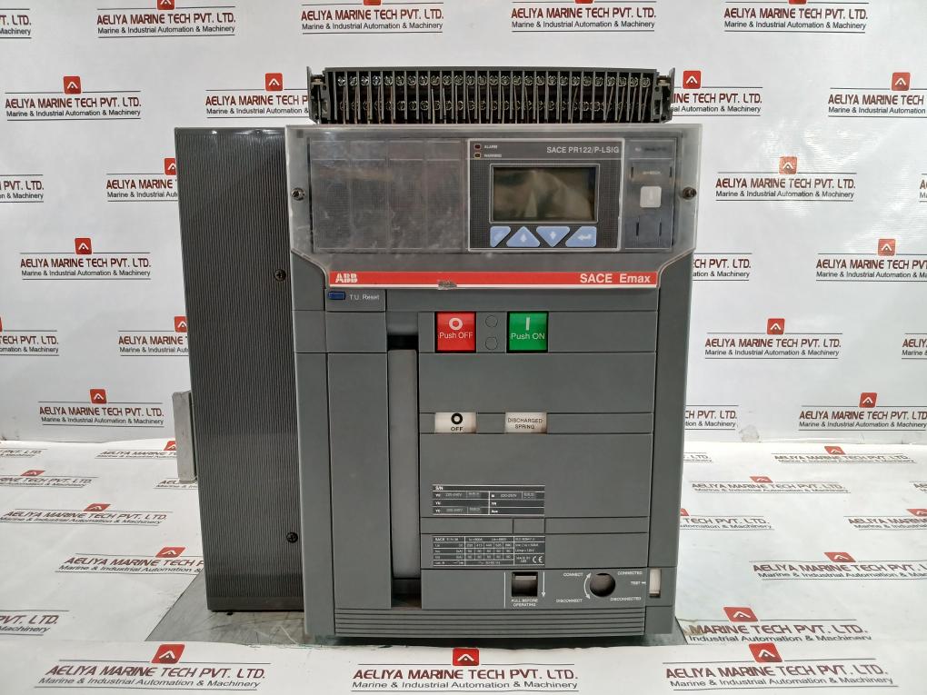 Abb Sace E1N 08 Air Circuit-breaker 220-240V 50-60Hz Bm66100049 Re0562