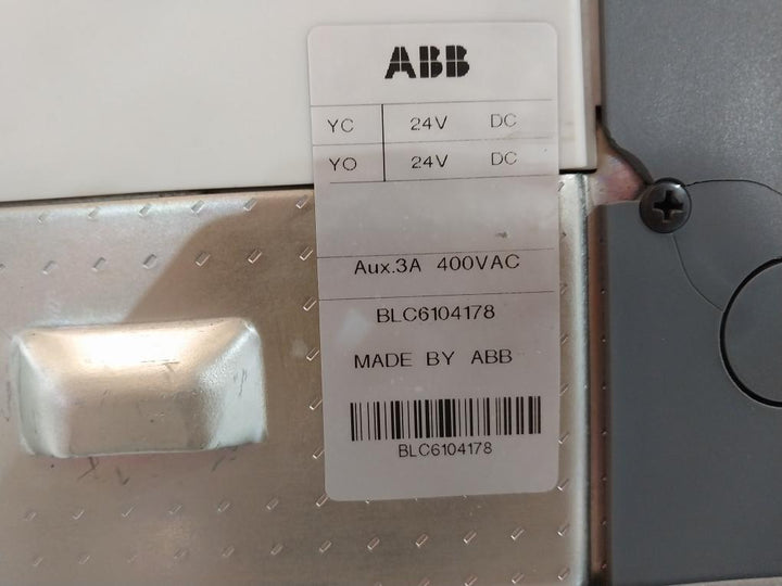 Abb Sace E1n 16 Emax Circuit-breaker 3a 400vac Blc6104178 J101 J102