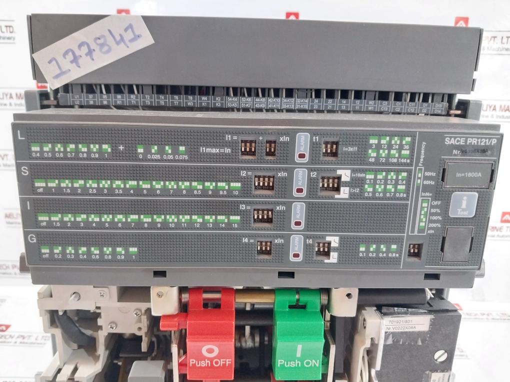 Abb Sace E1N 16 Emax Circuit-breaker 3A 400Vac Blc6104178 J101 J102