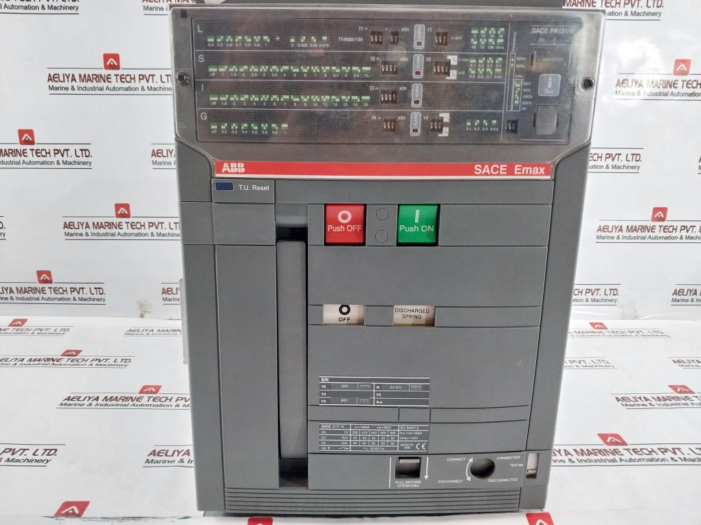 Abb Sace E1N 16 Emax Circuit-breaker 3A 400Vac Blc6104178 J101 J102
