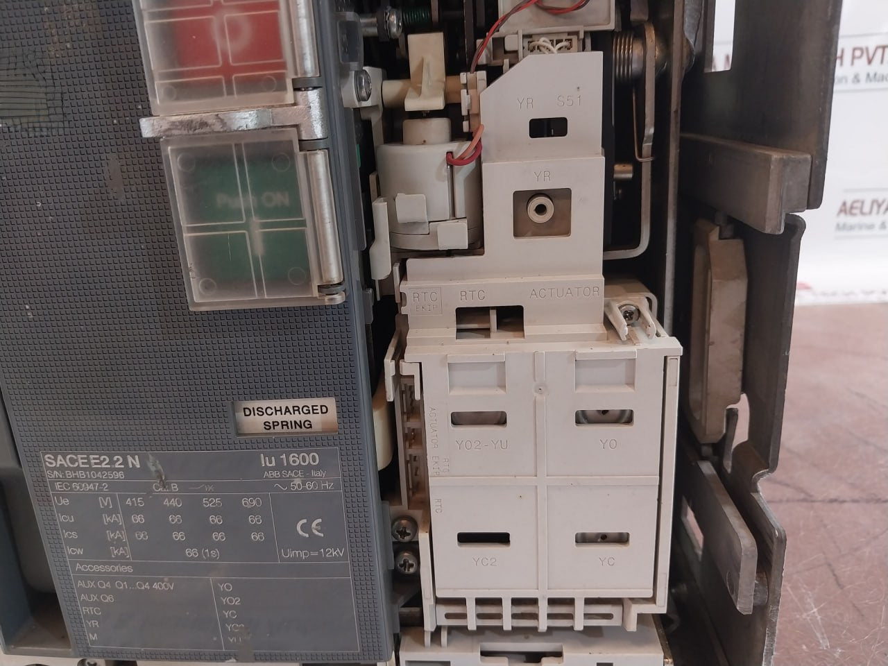 Abb Sace E2.2 N Ekip Touch Lsi Low Voltage 3 Pole Circuit Breaker 74303173824M1