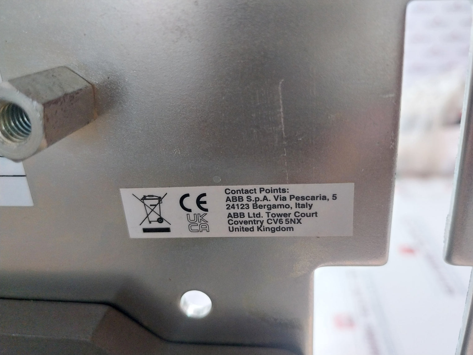 Abb Sace E2.2N Fixed Part Of Withdrawable Circuit Breaker Set Iec 60947-2 24Vdc