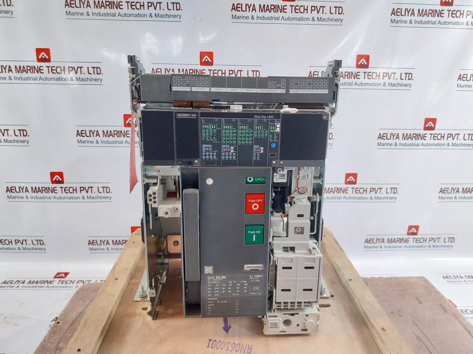 Abb Sace E2.2N Fixed Part Of Withdrawable Circuit Breaker Set Iec 60947-2 24Vdc