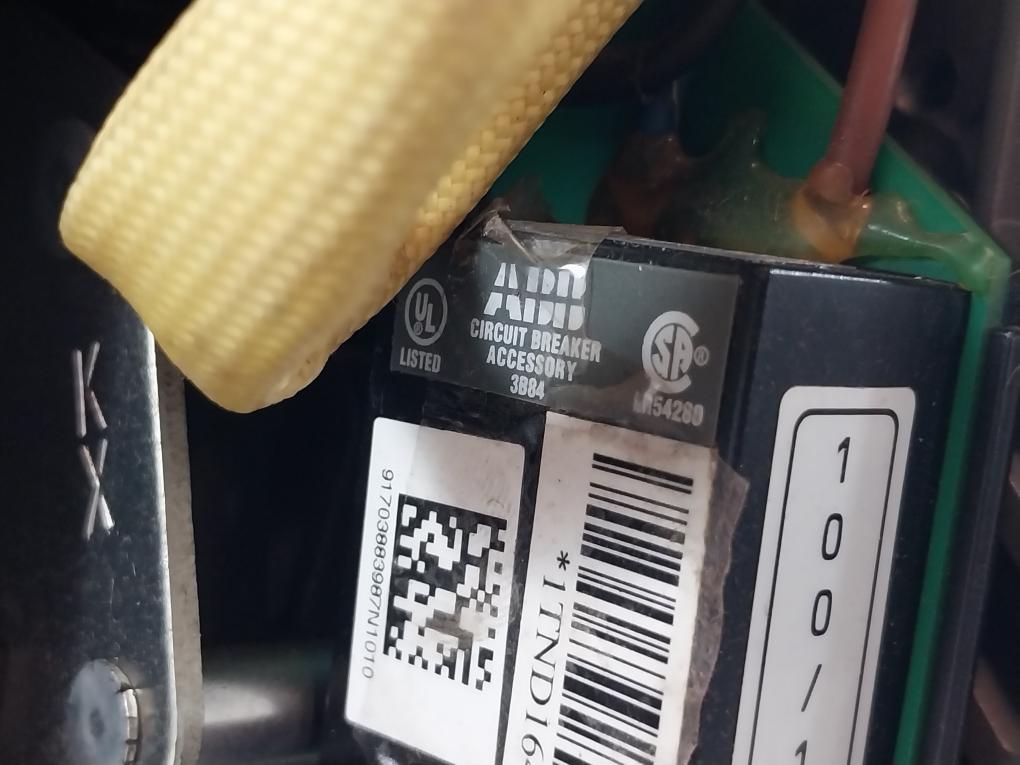 Abb Sace E2N 20 Emax Circuit Breaker Iec 60947-2 110-120V 50/60Hz Cat B