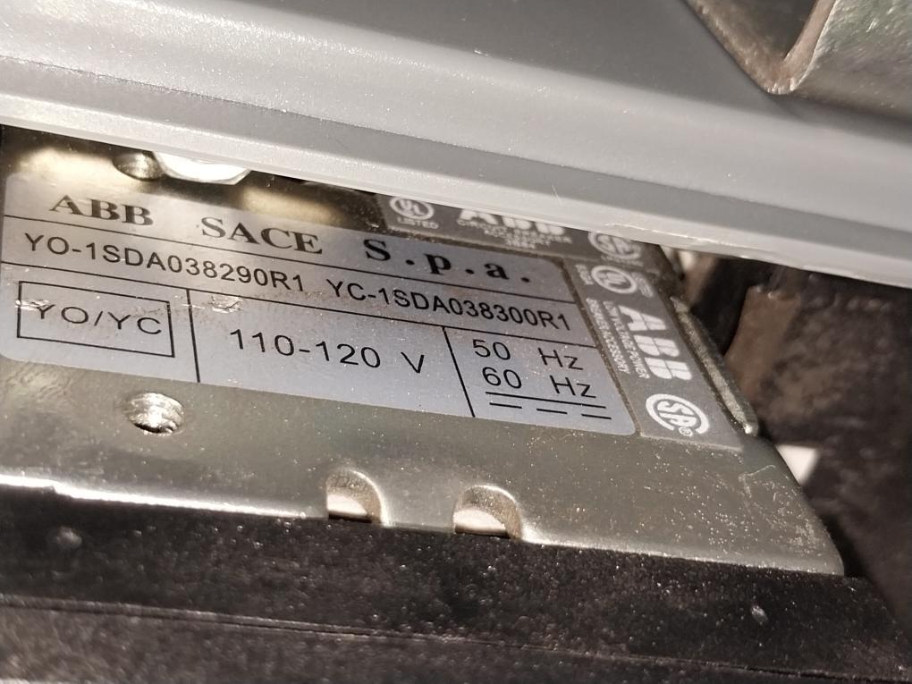 Abb Sace E2N 20 Emax Circuit Breaker Iec 60947-2 110-120V 50/60Hz Cat B