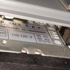 Abb Sace E2N 20 Emax Circuit Breaker Iec 60947-2 110-120V 50/60Hz Cat B