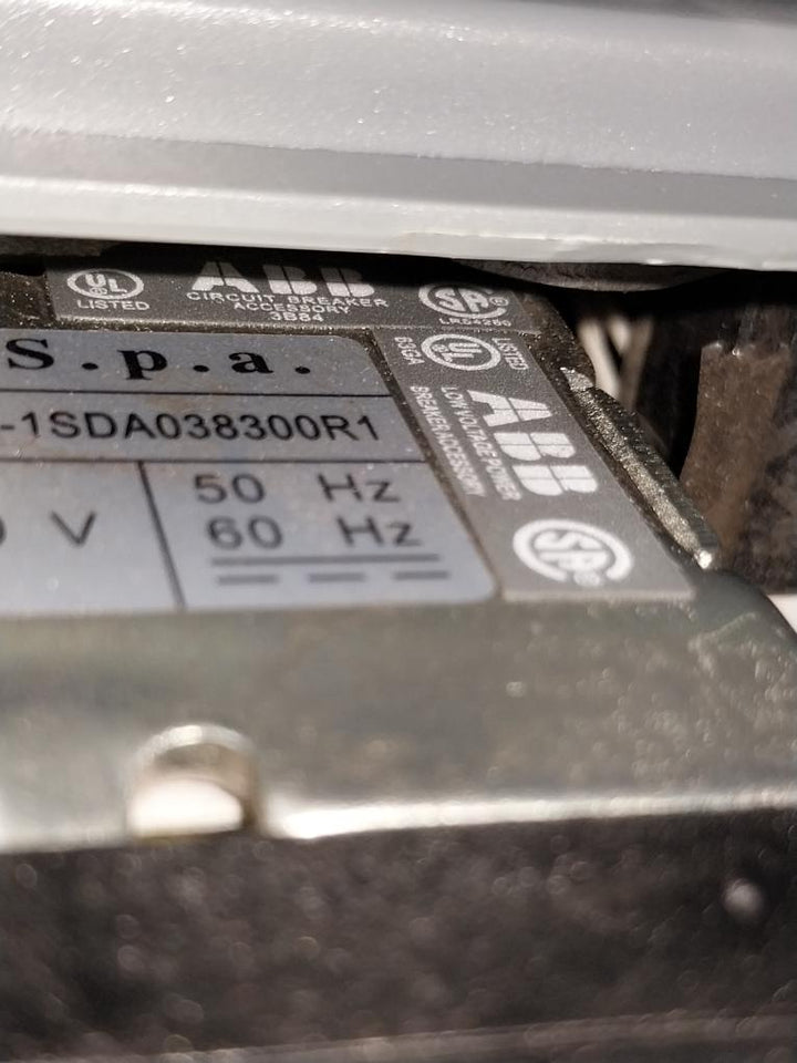 Abb Sace E2N 20 Emax Circuit Breaker Iec 60947-2 110-120V 50/60Hz Cat B