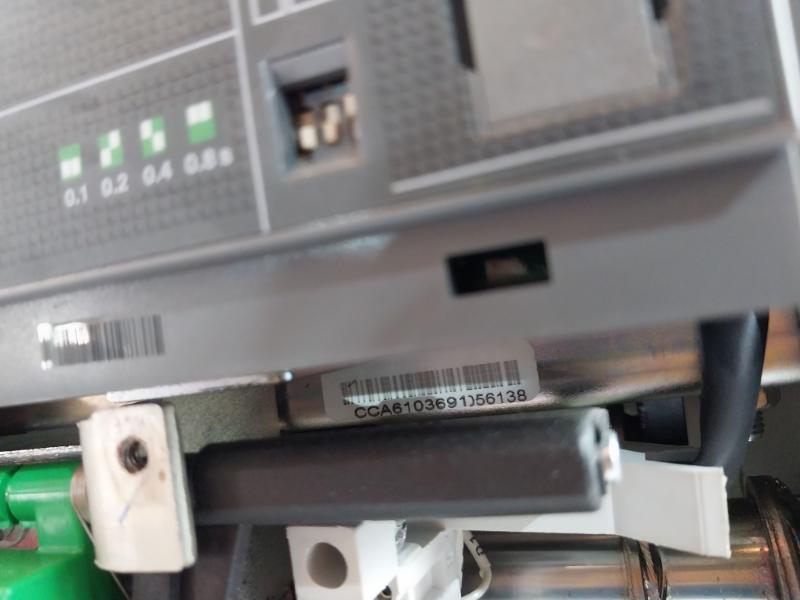 Abb Sace E3N 25 Acb Air Circuit Breaker 2500A 690V 3A 400Vac 50-60Hz