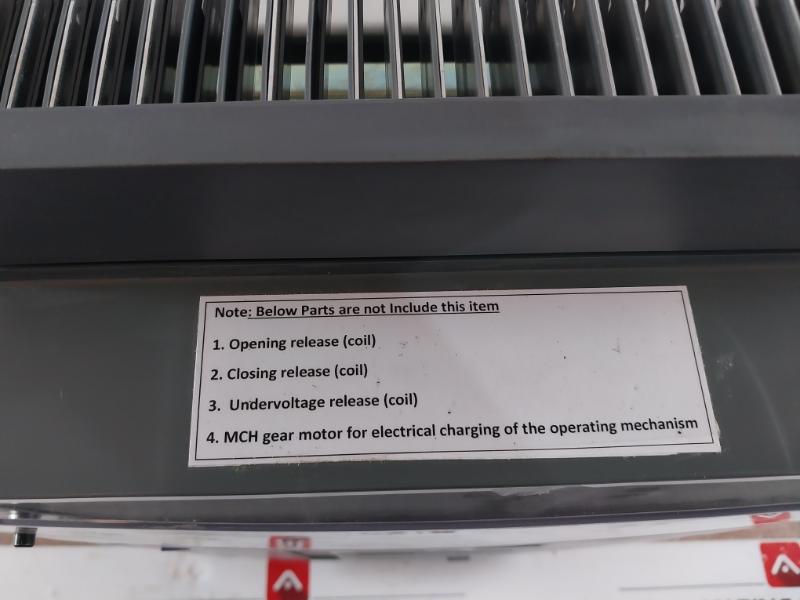 Abb Sace E3N 25 Acb Air Circuit Breaker 2500A 690V 3A 400Vac 50-60Hz