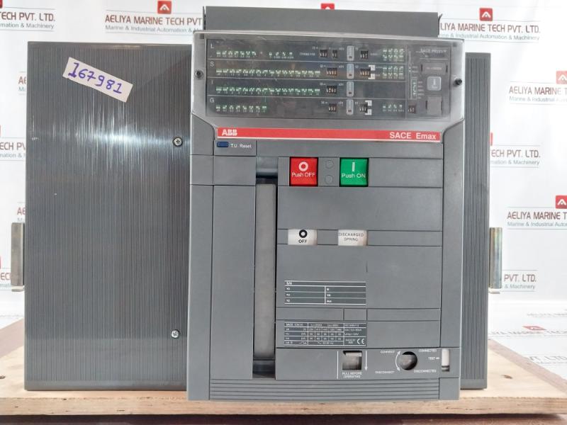 Abb Sace E3N 25 Acb Air Circuit Breaker 2500A 690V 3A 400Vac 50-60Hz