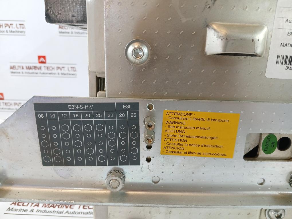 Abb Sace E3N 32 Air Circuit-breaker 50-60Hz 3A 400Vac V9S35Q01D Re0562