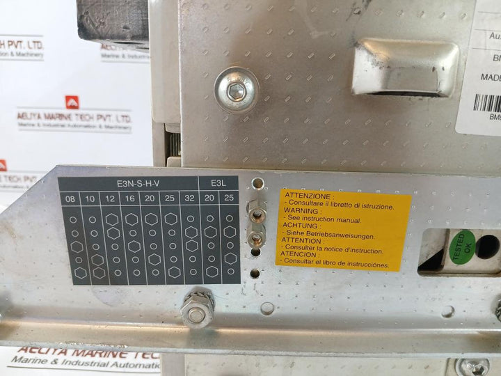 Abb Sace E3N 32 Air Circuit-breaker 50-60Hz 3A 400Vac V9S35Q01D Re0562