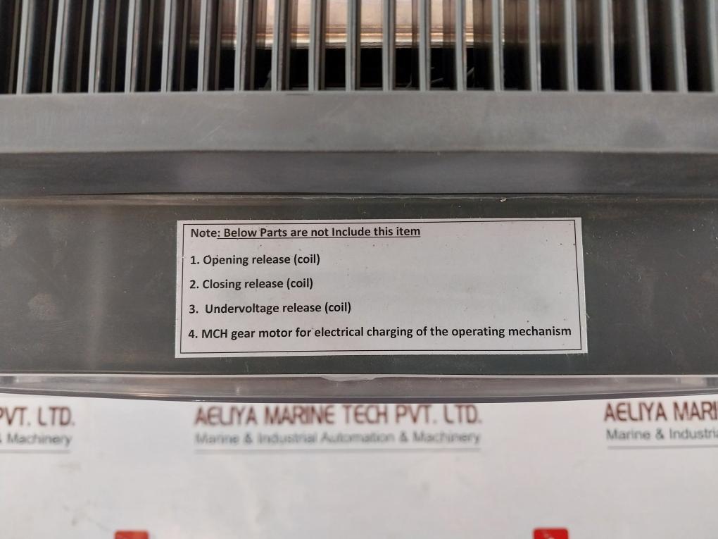 Abb Sace E4S 40 4000A Air Circuit Breaker Ld165018/802 50-60Hz Cb36102442 400Vac