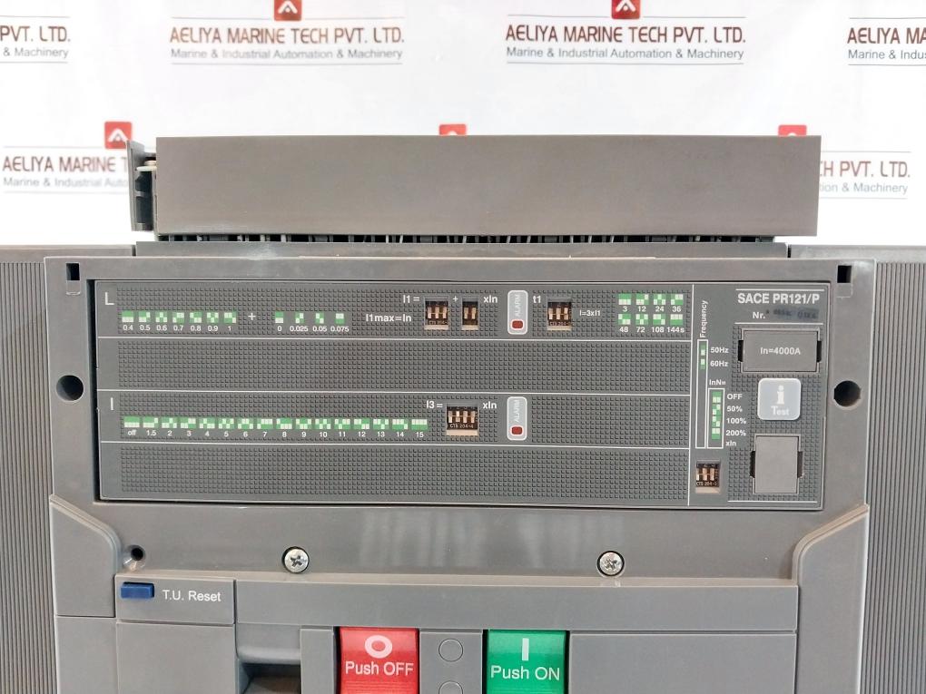 Abb Sace E4S 40 4000A Air Circuit Breaker Ld165018/802 50-60Hz Cb36102442 400Vac