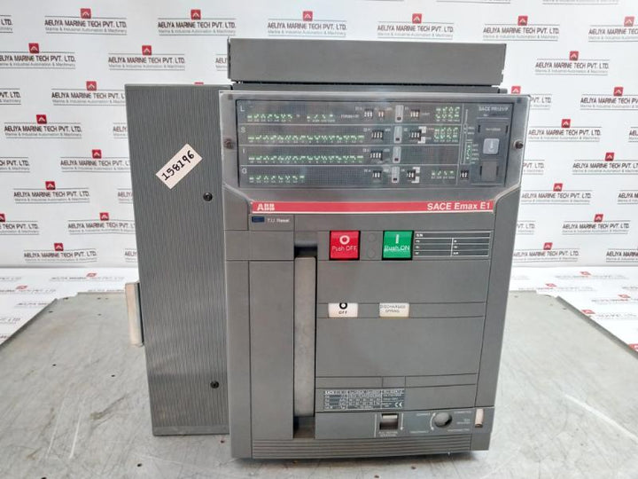 Abb Sace Emax E1 Circuit Breaker 12Kv 400Vac Yo-1Sda038292R1, Yc-1Sda038302R1
