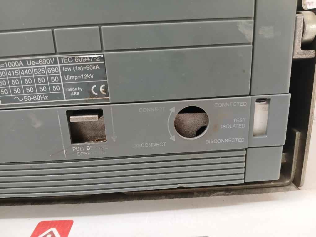 Abb Sace Emax E1 Low Voltage Air Circuit-breaker 1000A 12Kv Yu-1Sda038312R1