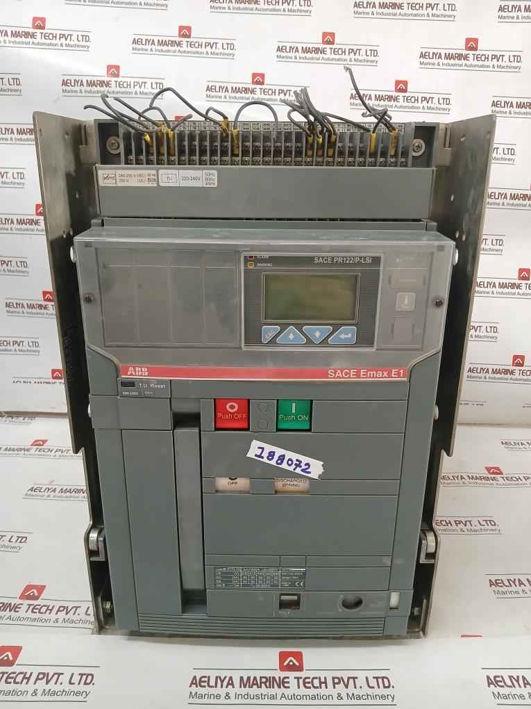 Abb Sace Emax E1 Low Voltage Air Circuit-breaker 1000A 12Kv Yu-1Sda038312R1