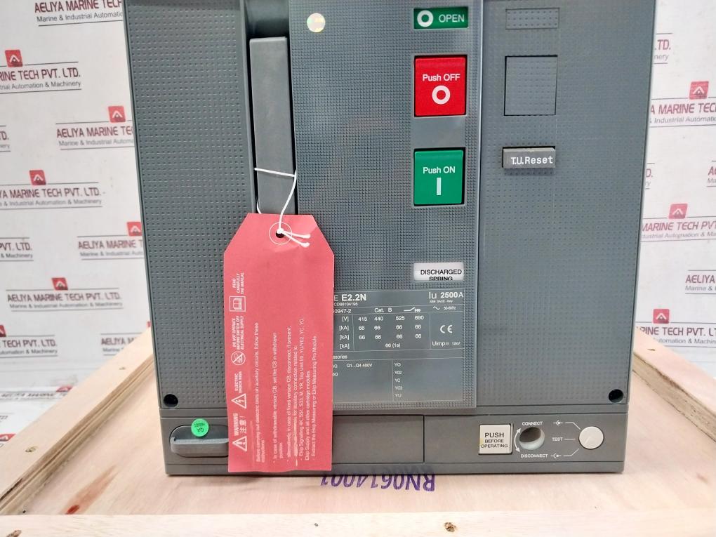 Abb Sace Emax E2.2N 2500A 1Sda072413R1 Low Voltage Air Circuit-breaker Set