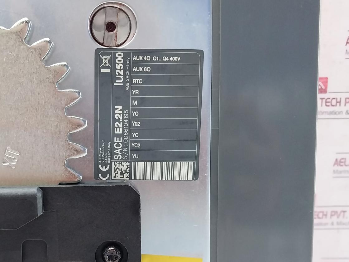 Abb Sace Emax E2.2N 2500A 1Sda072413R1 Low Voltage Air Circuit-breaker Set