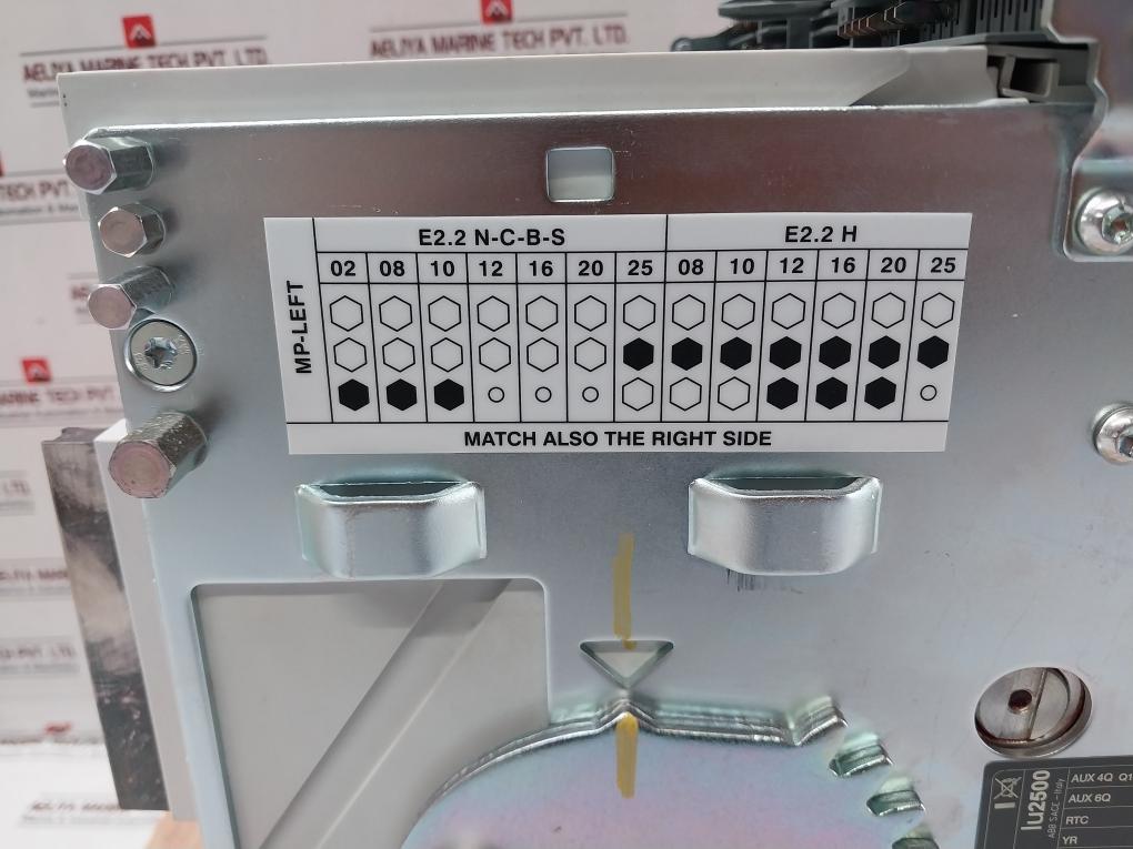 Abb Sace Emax E2.2N 2500A Low Voltage Air Circuit-breaker Set 1Sda073909R1