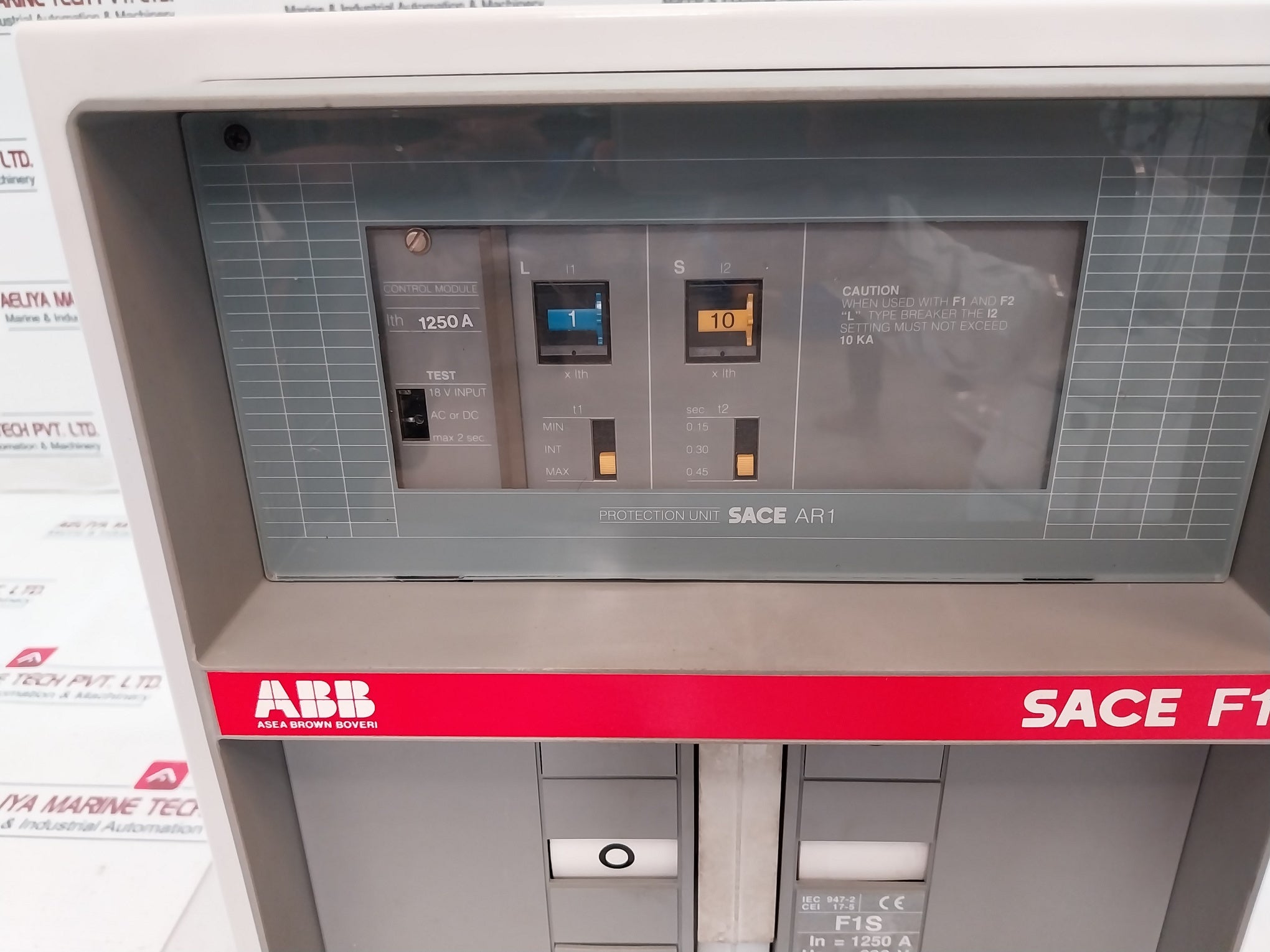 Abb Sace F1 Air Circuit Breaker 1250A 690V 50Hz 60Hz