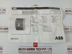 Abb Circuit Breaker 50/60 Hz Sace Isomax S3