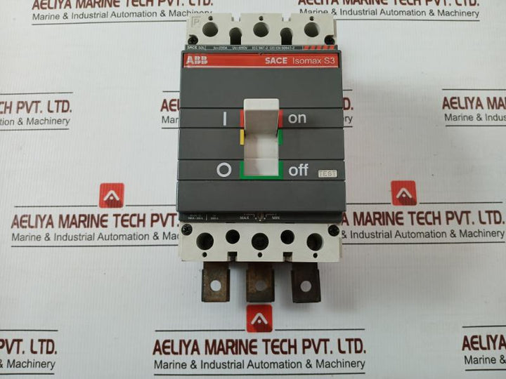 Abb Sace Isomax S3 L 250