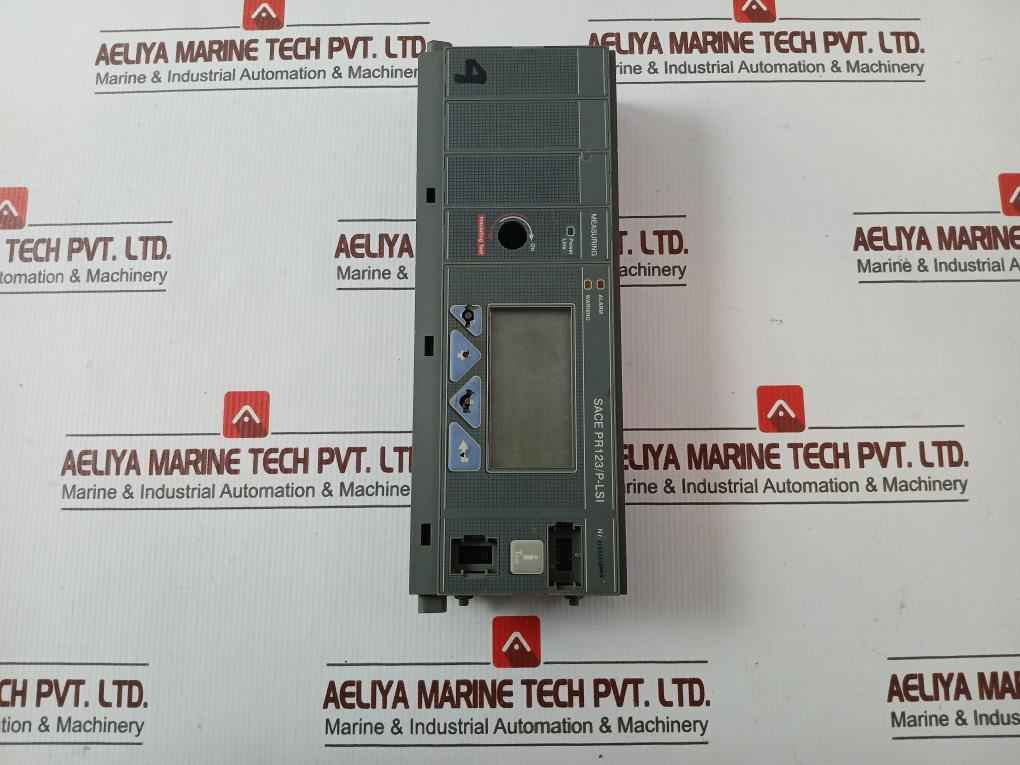 Abb Sace Pr123/P-lsi Ac Power Circuit Breaker Trip Unit (Worn Buttons)